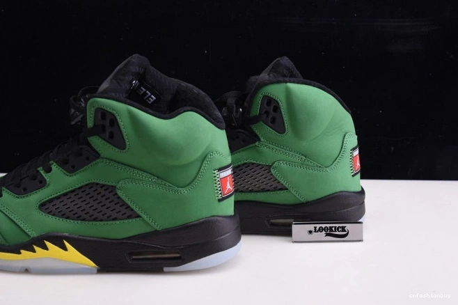 Oregon SE Air 5 CK6631-307 Ducks Jordan 0803